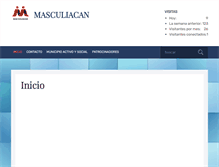 Tablet Screenshot of masculiacan.com